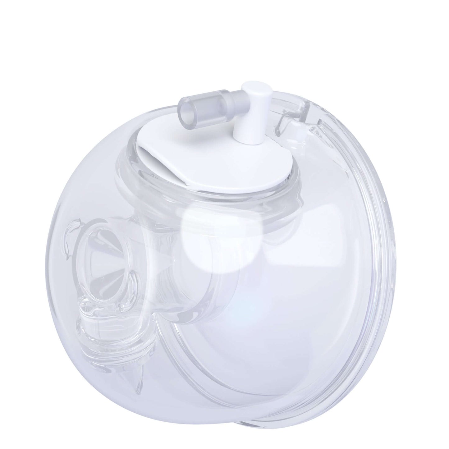 new version of collection cups tubing adaptors connected to pump-a-collect collection cups