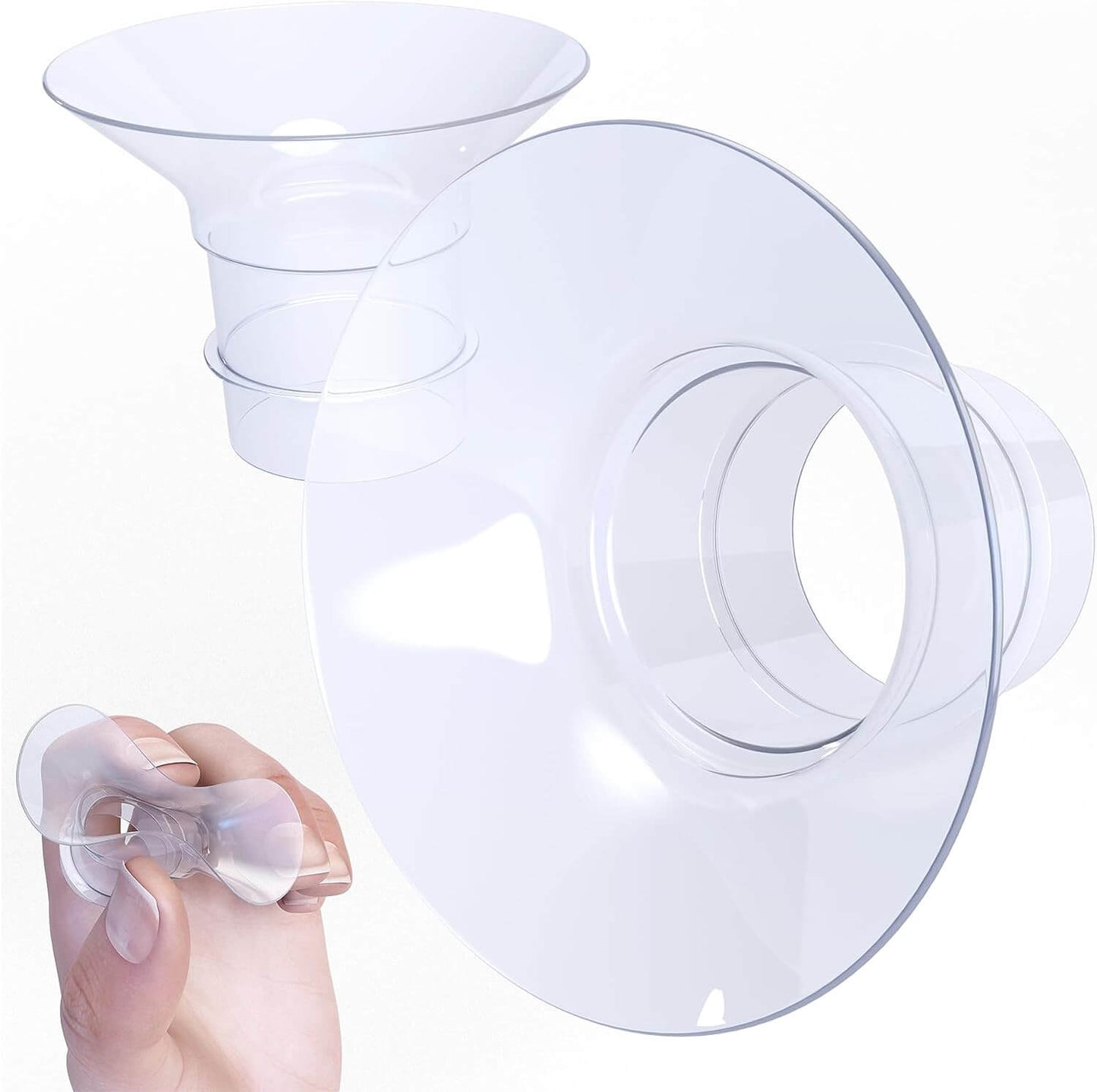 flange inserts, replacement pump parts for breast pump, adjust your flange sizing using the idaho jones flange inserts