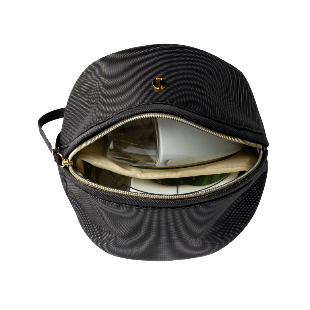 easy to carry pump bag Idaho Jones travel size pump bag portable pump bag Elvie Willow Freemies oragnize pump parts