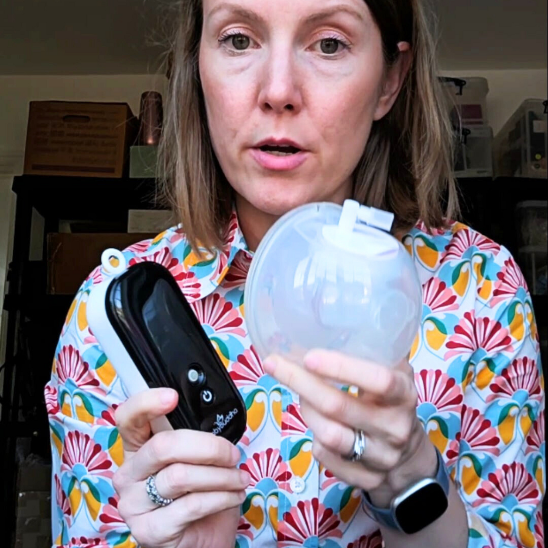 【ほぼ未使用】HYEON ted cape Portable Breast Pump - Twain: Dual Motor in Small Size