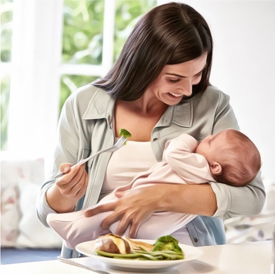 What Food Should a Mother Eat When Breastfeeding?