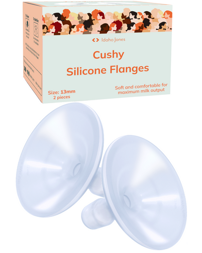 Cushy Silicone Breast Pump Flanges