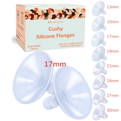 Cushy Silicone Breast Pump Flanges