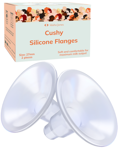 Cushy Silicone Breast Pump Flanges