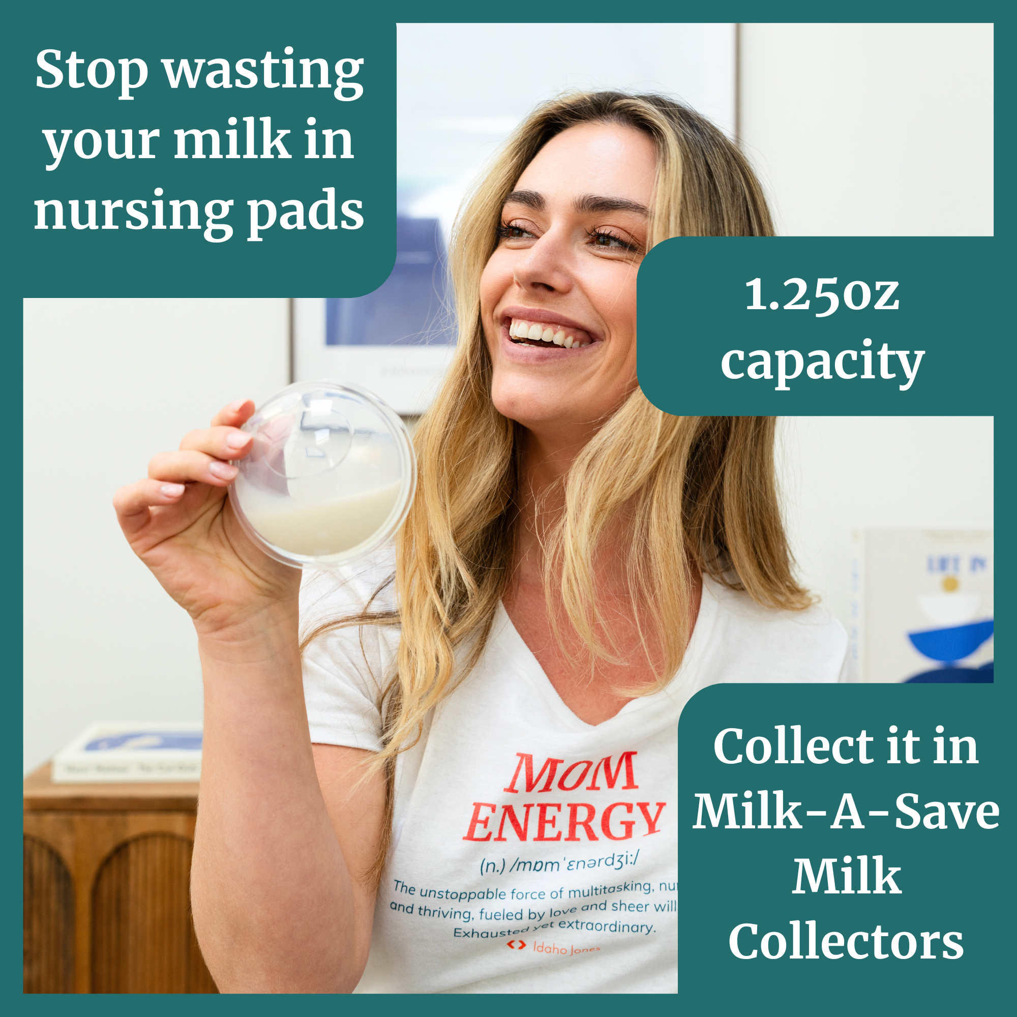 Breast Milk Catcher - Milk-A-Save