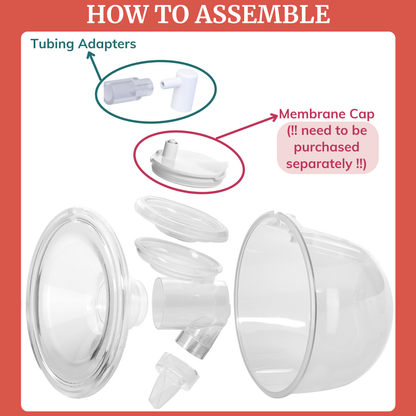 Tubing Adapters for Collection Cups