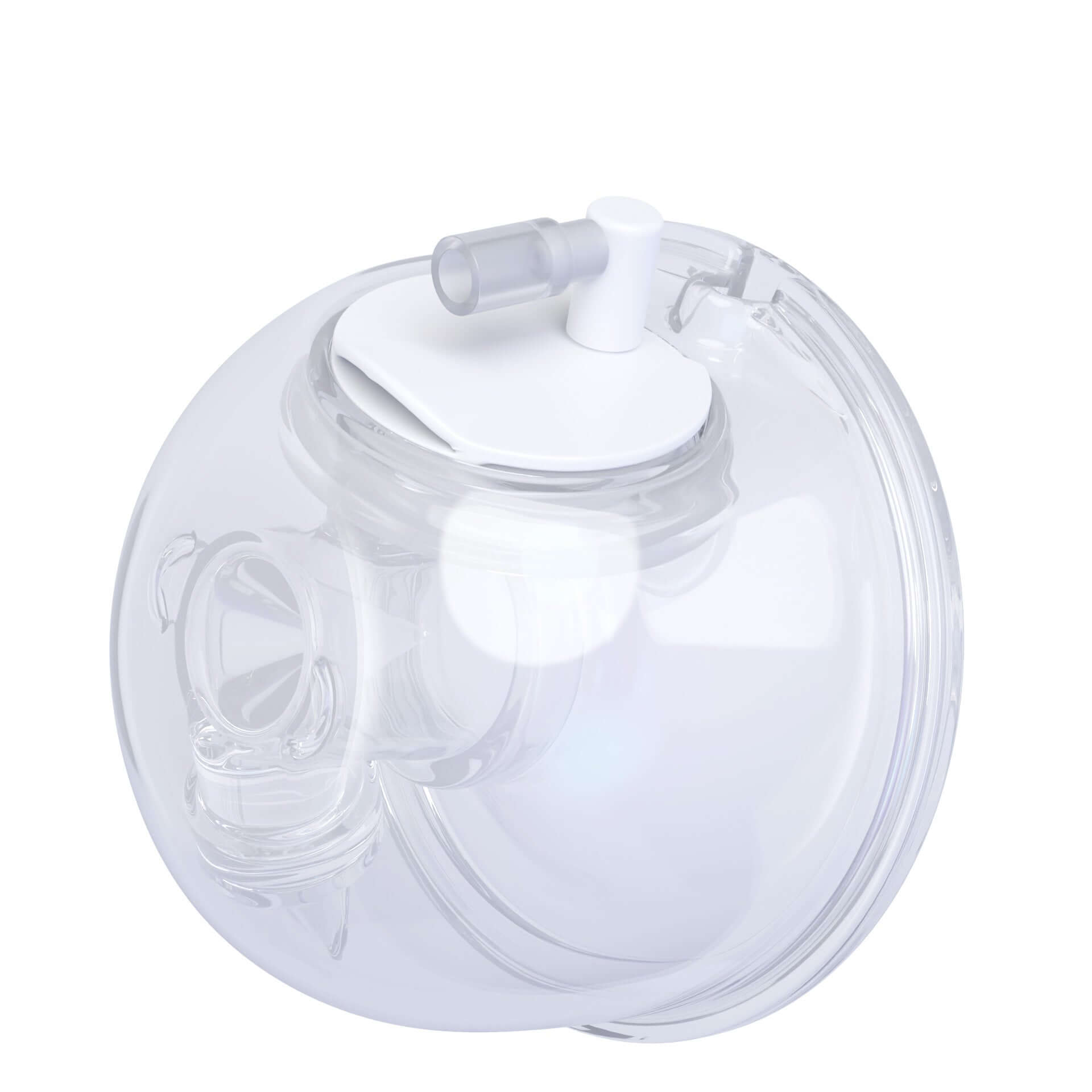 new version of collection cups tubing adaptors connected to pump-a-collect collection cups