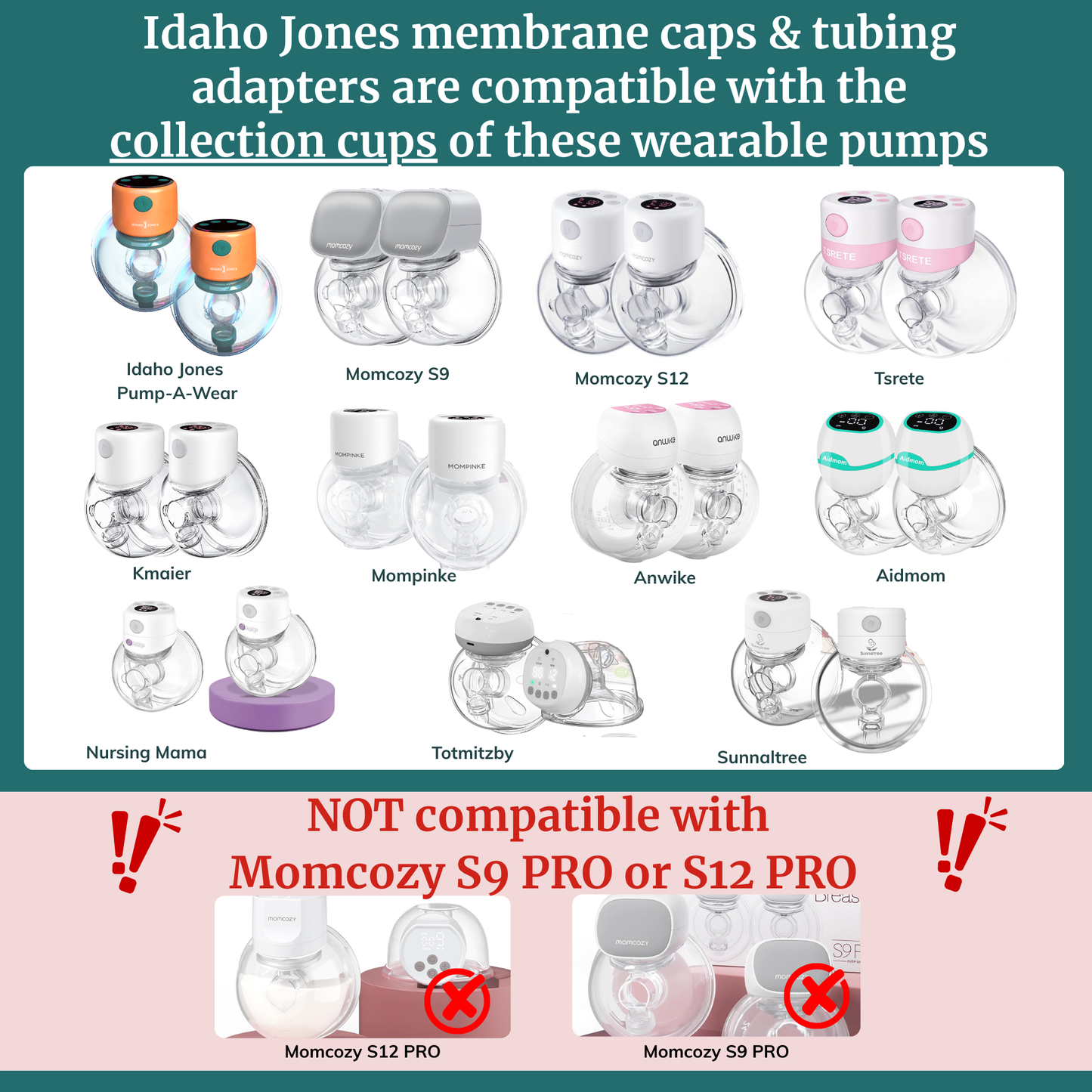 Tubing Adapters for Collection Cups