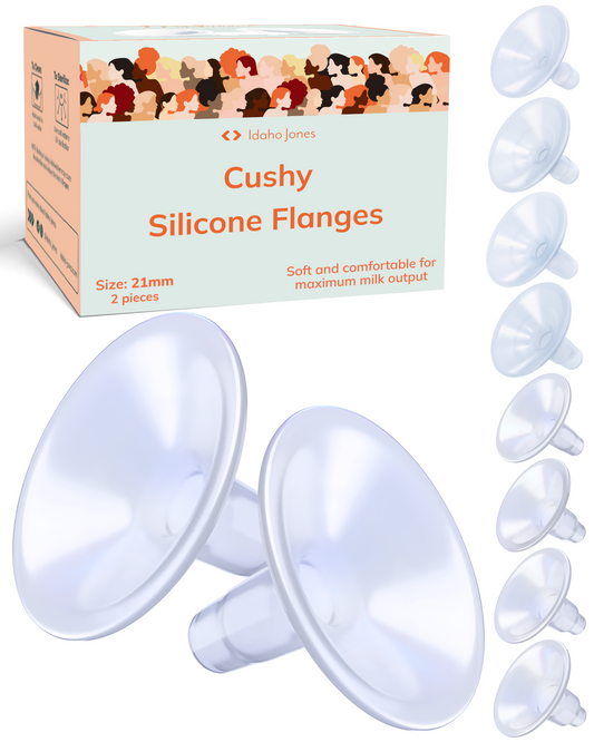 Cushy Silicone Breast Pump Flanges