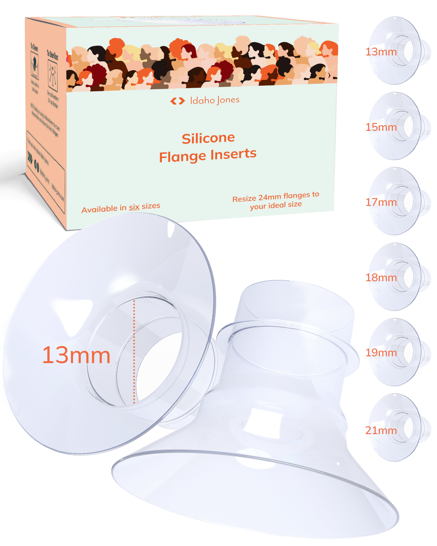 Breast Pump Flange Inserts