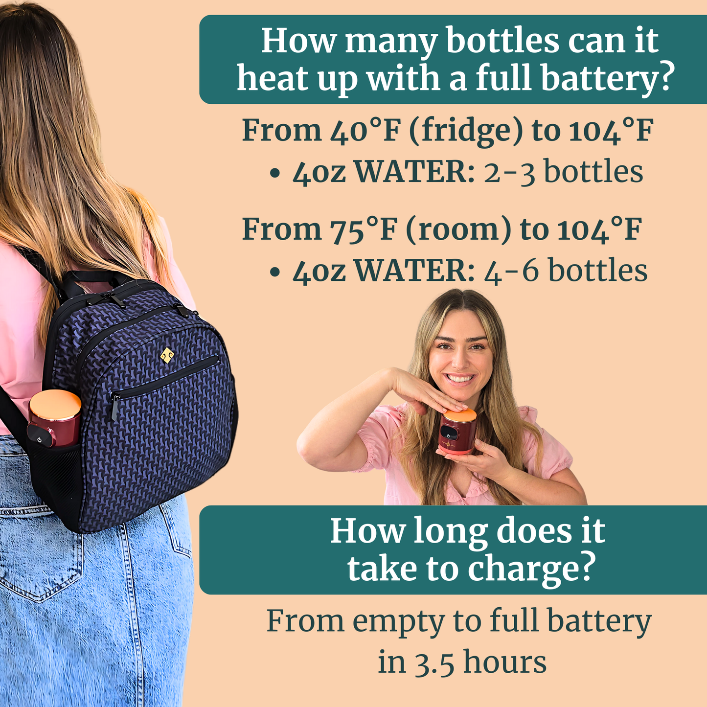 Simone Portable Bottle Warmer