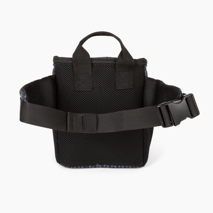 back shot of the Pump-A-Porter Belt Bag for Large Pumps emphasizing the adjustable belt strap