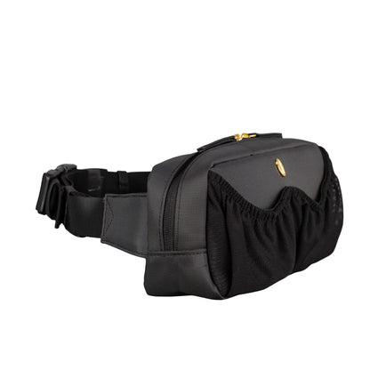 idaho jones pump-a-porter belt bag for small pumps, hands free breast pump bag, compact and easy to carry