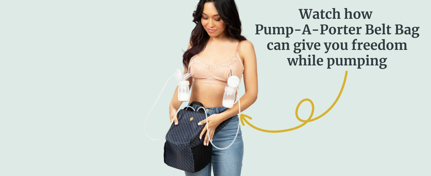 Pumping Bag for Spectra & Large Pumps: Pump-A-Porter Belt Bag