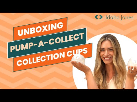 Milk Collection Cups with Silicone Flanges - Pump-A-Collect