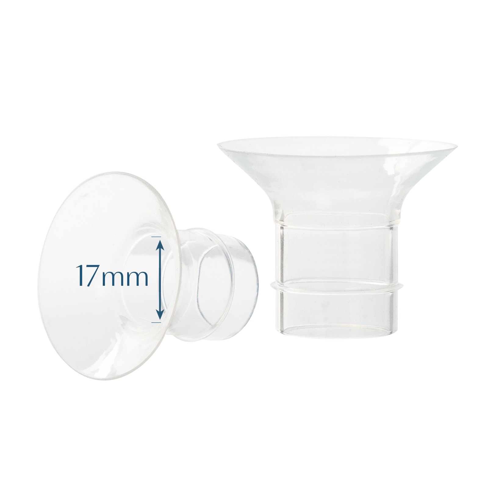 idaho jones flange inserts (17mm) as component of pump-a-collect milk collection cups